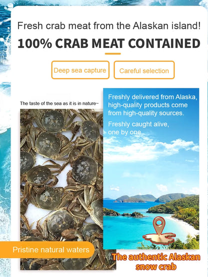 Alaskan Snow Crab Ready-to-EatCrispy Crab-Sam