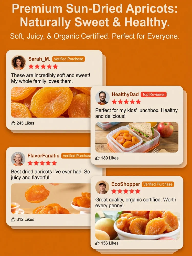 California Specialty Dried Apricots-Sam