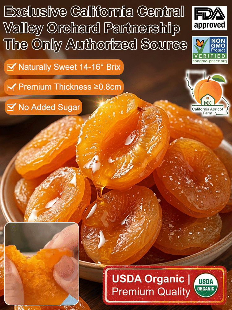 California Specialty Dried Apricots-Sam