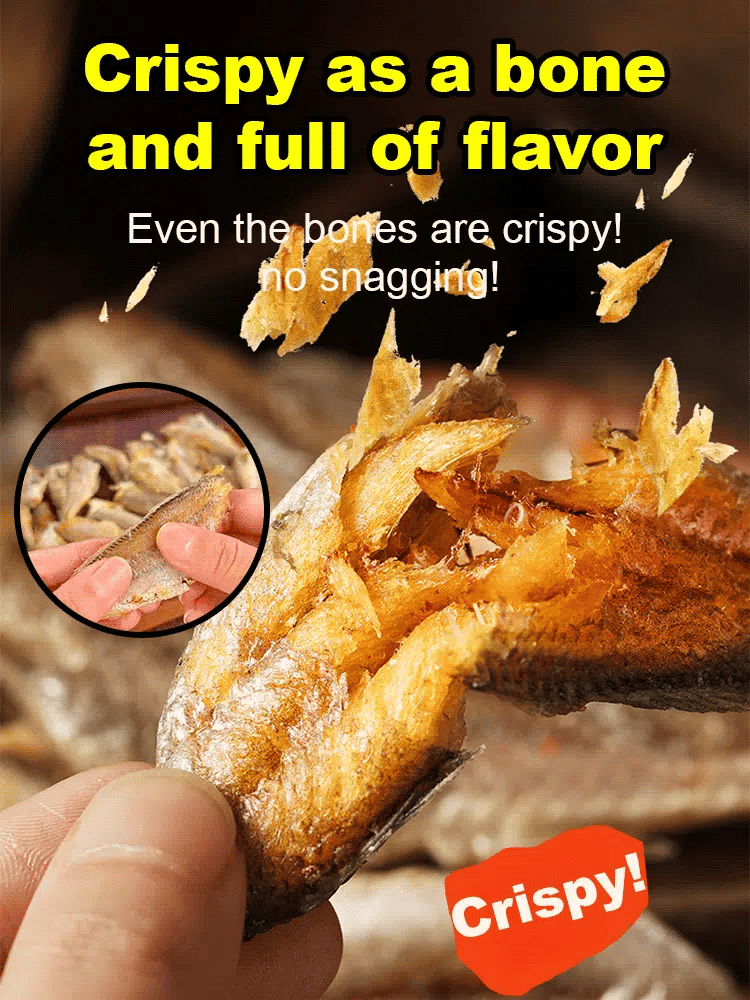 High-protein ready-to-eat deep-sea fish crisps-Sam