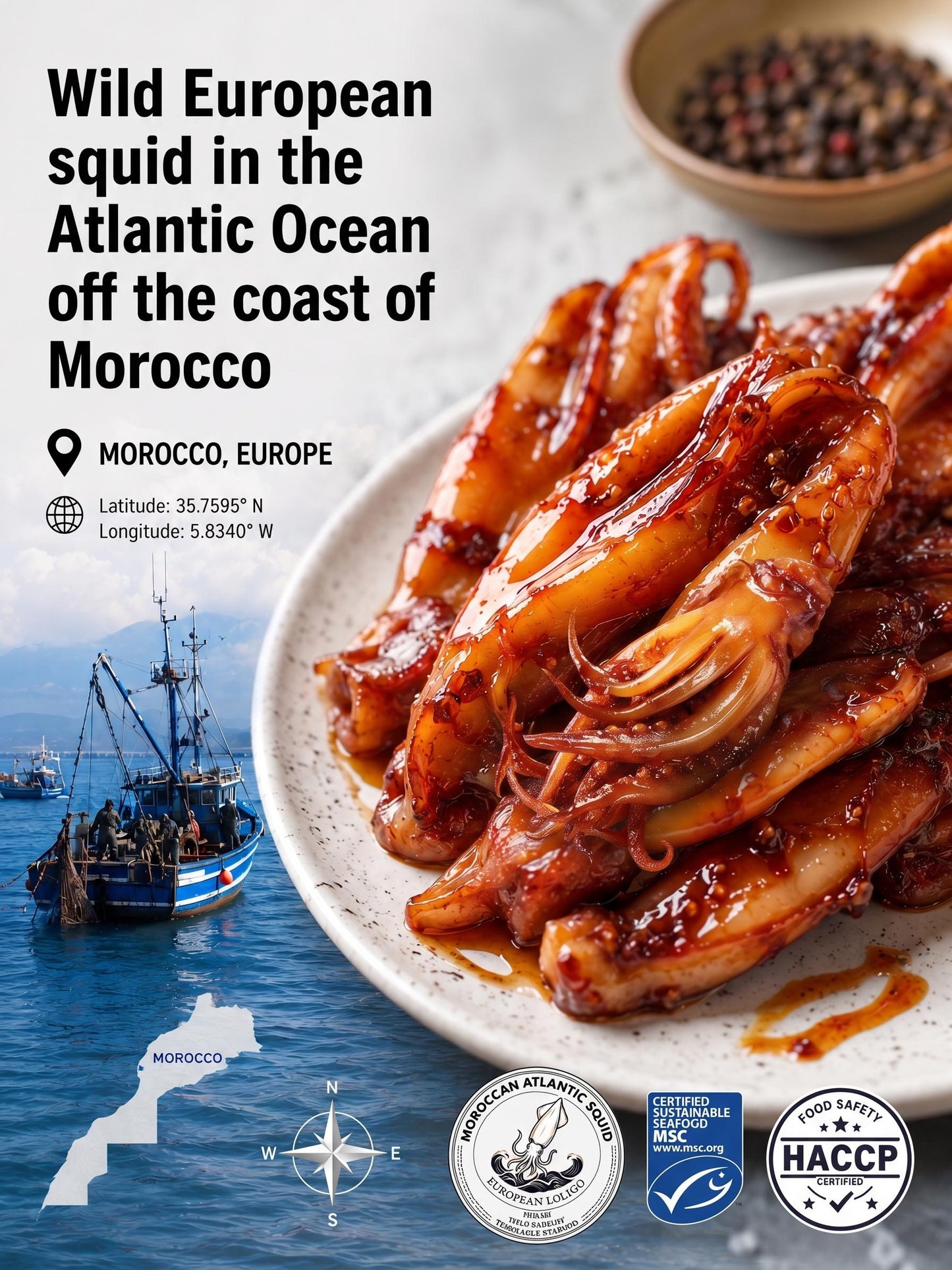 🦑BBQ Roasted Whole Squid Snack – Ready to Eat, Individually Wrapped-Sam
