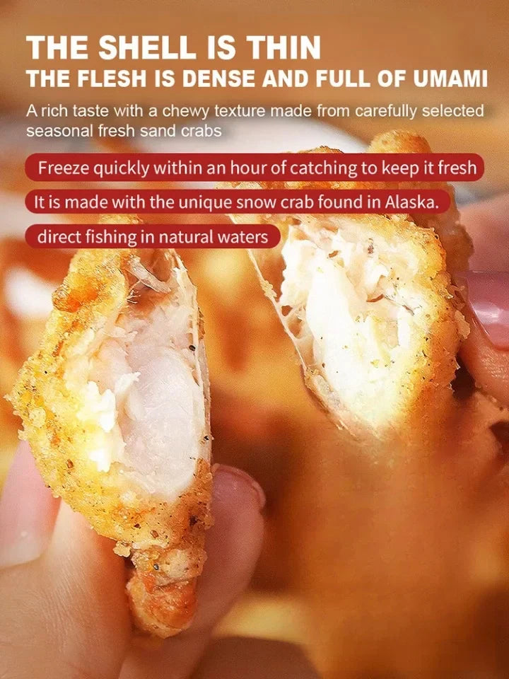 Alaskan Snow Crab Ready-to-EatCrispy Crab-Sam