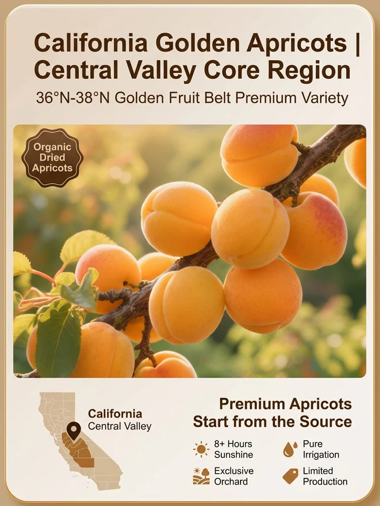 California Specialty Dried Apricots-Sam