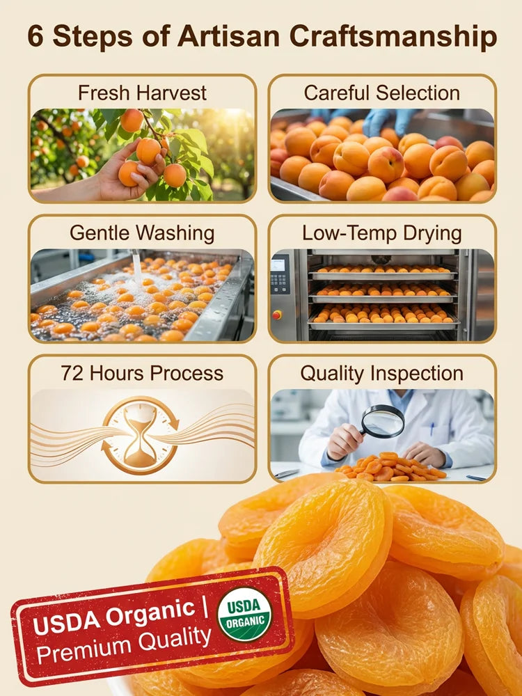 California Specialty Dried Apricots-Sam