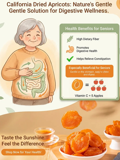California Specialty Dried Apricots-Sam