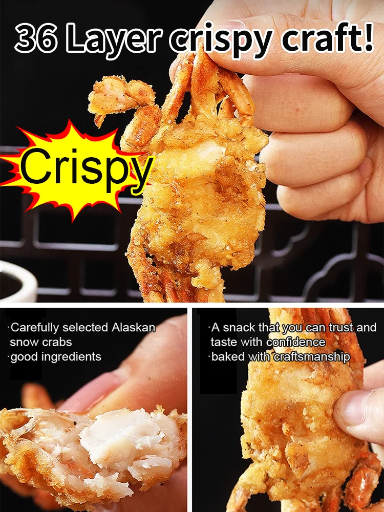 Alaskan Snow Crab Ready-to-EatCrispy Crab-Sam
