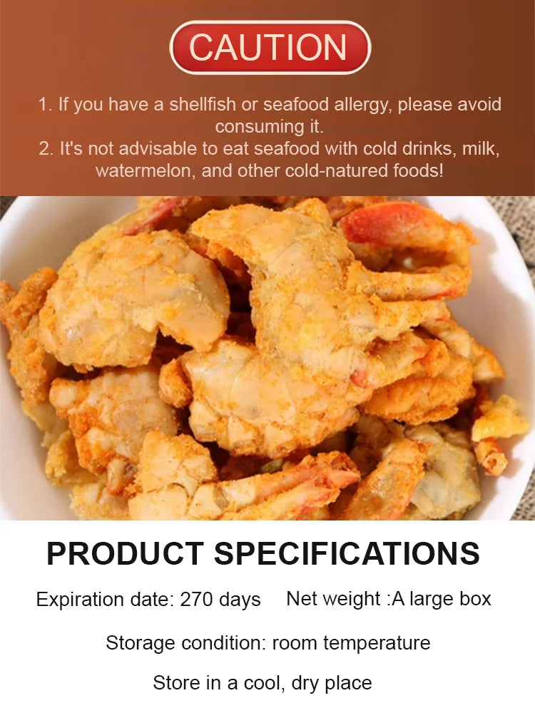 Alaskan Snow Crab Ready-to-EatCrispy Crab-Sam