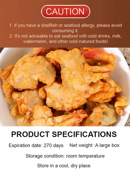 Alaskan Snow Crab Ready-to-EatCrispy Crab-Sam